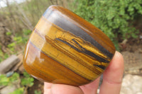 Polished Tiger's Eye Free Forms x 6 From Prieska, South Africa