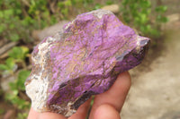 Natural Metallic Purpurite Cobbed Specimens x 12 From Erongo, Namibia - Toprock Gemstones and Minerals 