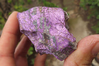 Natural Metallic Purpurite Cobbed Specimens x 12 From Erongo, Namibia - Toprock Gemstones and Minerals 