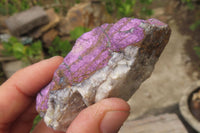Natural Metallic Purpurite Cobbed Specimens x 12 From Erongo, Namibia - Toprock Gemstones and Minerals 