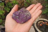 Natural Metallic Purpurite Cobbed Specimens x 12 From Erongo, Namibia - Toprock Gemstones and Minerals 