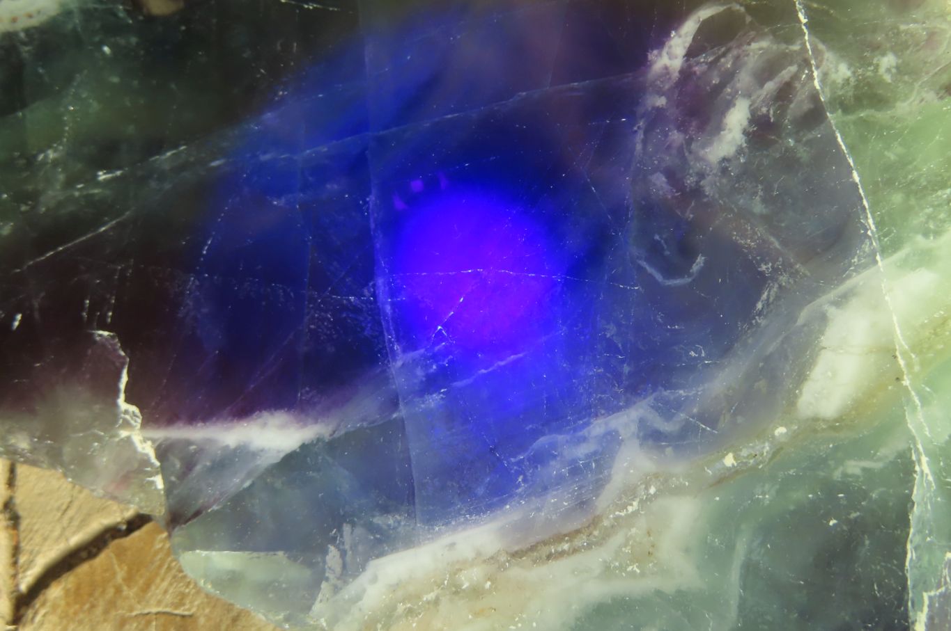 Polished Watermelon Fluorite Slices x 2 From Namibia - Toprock Gemstones and Minerals 