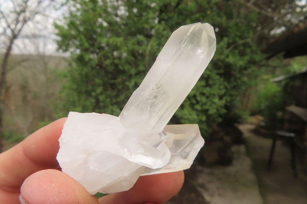 Natural Clear Quartz Clusters x 35 From Madagascar - Toprock Gemstones and Minerals 