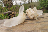 Natural Clear Quartz Clusters x 35 From Madagascar - Toprock Gemstones and Minerals 