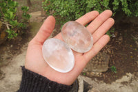 Polished Mixed Quartz Palm Stones x 24 From Madagascar - Toprock Gemstones and Minerals 