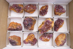 Natural Amethystos Amethyst Specimens x 12 From Kwaggafontein, South Africa - Toprock Gemstones and Minerals 