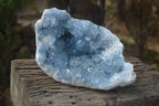 Natural Celestite Geode Specimen x 1 From Sakoany, Madagascar - Toprock Gemstones and Minerals 