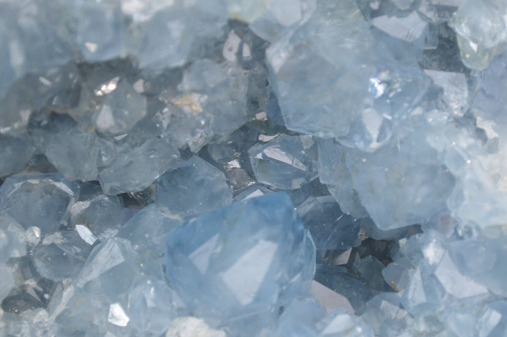 Natural Celestite Geode Specimen x 1 From Sakoany, Madagascar - Toprock Gemstones and Minerals 