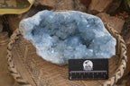 Natural Celestite Geode Specimen x 1 From Sakoany, Madagascar - Toprock Gemstones and Minerals 