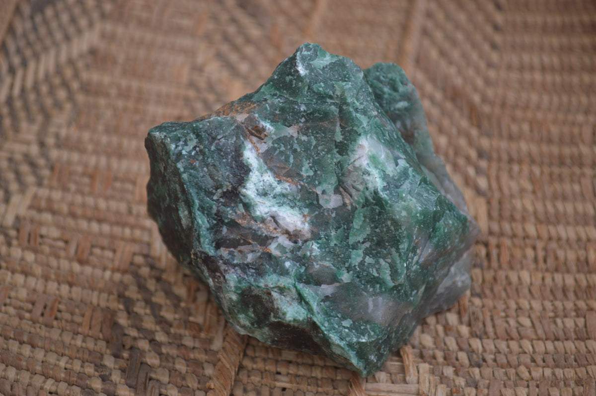 Natural Swazi Jade Cobbed Specimens x 12 from Swaziland - Toprock Gemstones and Minerals 