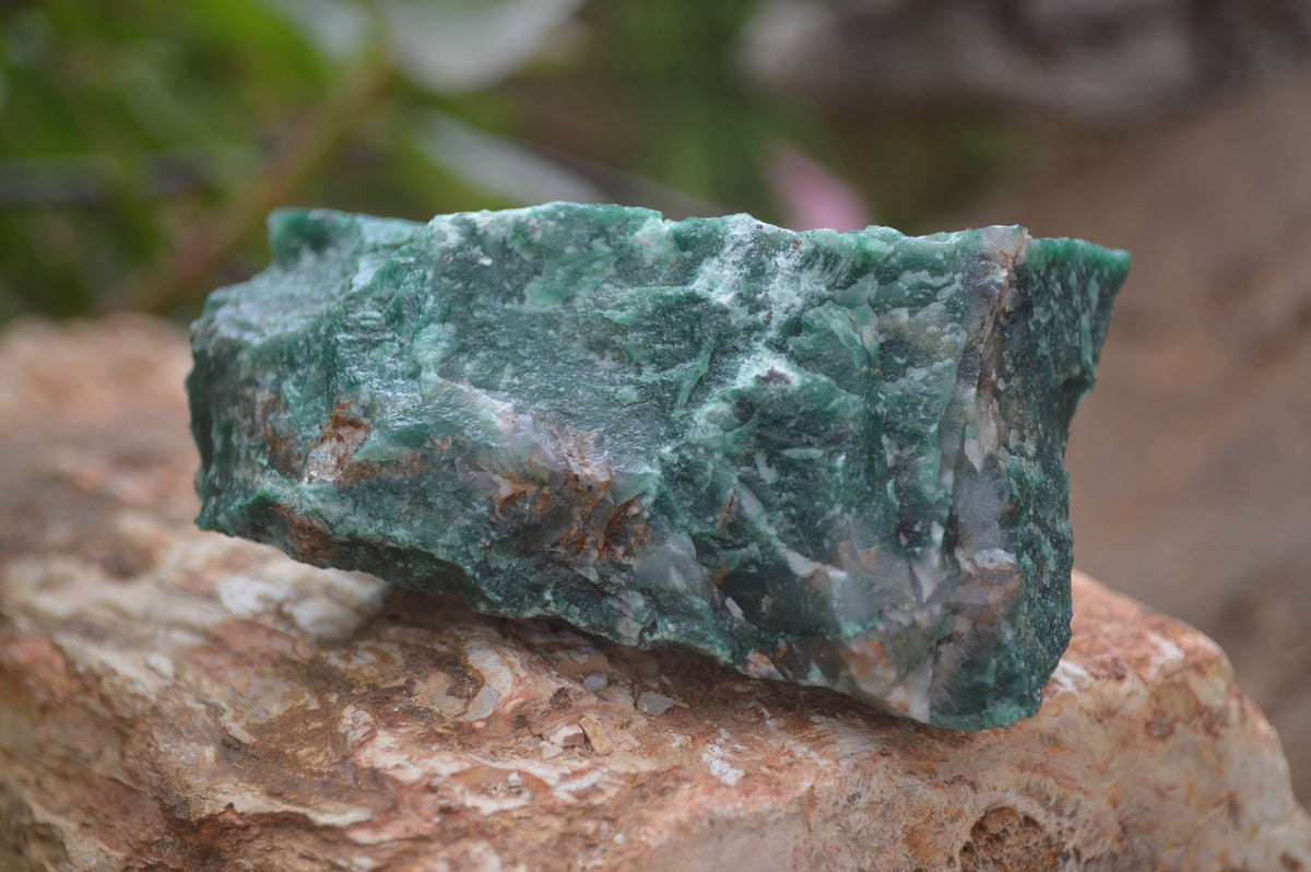 Natural Swazi Jade Cobbed Specimens x 12 from Swaziland - Toprock Gemstones and Minerals 