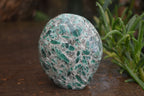 Polished Rare Emerald Mica In Matrix Standing Free Forms x 4 From Mutoko, Zimbabwe - Toprock Gemstones and Minerals 
