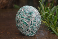 Polished Rare Emerald Mica In Matrix Standing Free Forms x 4 From Mutoko, Zimbabwe - Toprock Gemstones and Minerals 