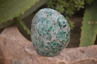 Polished Rare Emerald Mica In Matrix Standing Free Forms x 4 From Mutoko, Zimbabwe - Toprock Gemstones and Minerals 