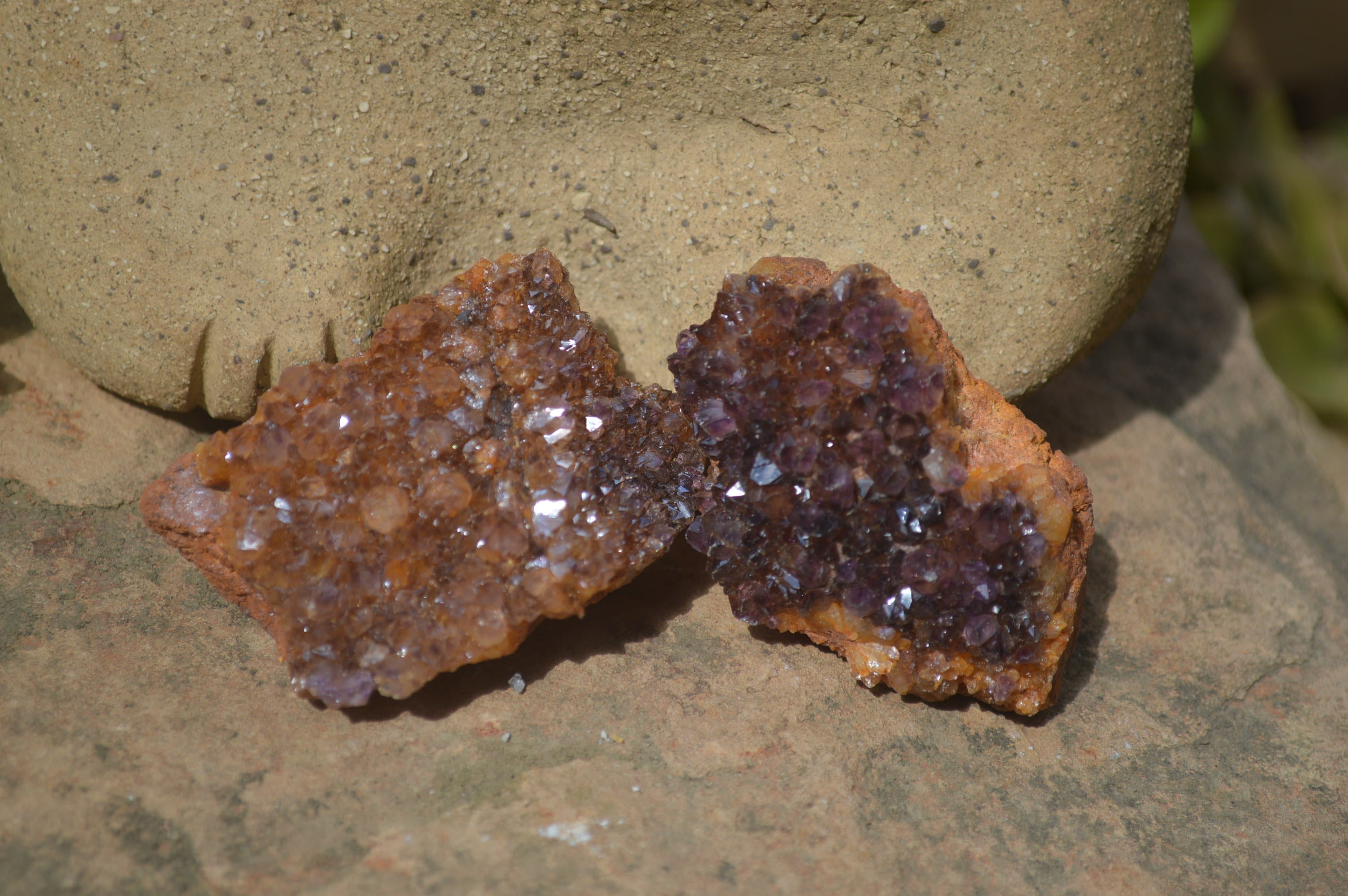 Natural Amethystos Amethyst Clusters x 20 From Kwaggafontein, South Africa - Toprock Gemstones and Minerals 