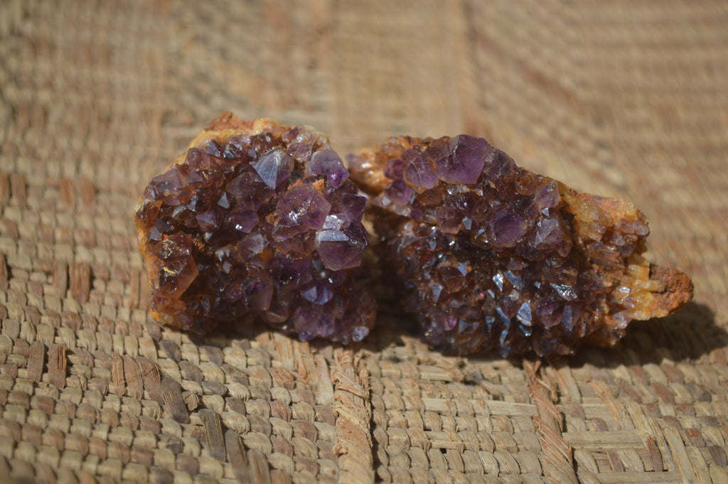 Natural Amethystos Amethyst Clusters x 20 From Kwaggafontein, South Africa - Toprock Gemstones and Minerals 