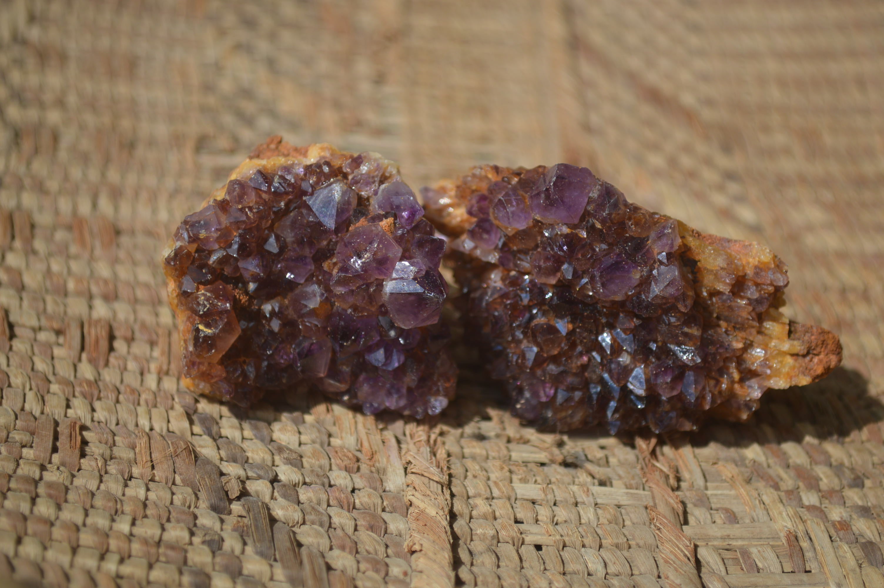 Natural Amethystos Amethyst Clusters x 20 From Kwaggafontein, South Africa - Toprock Gemstones and Minerals 