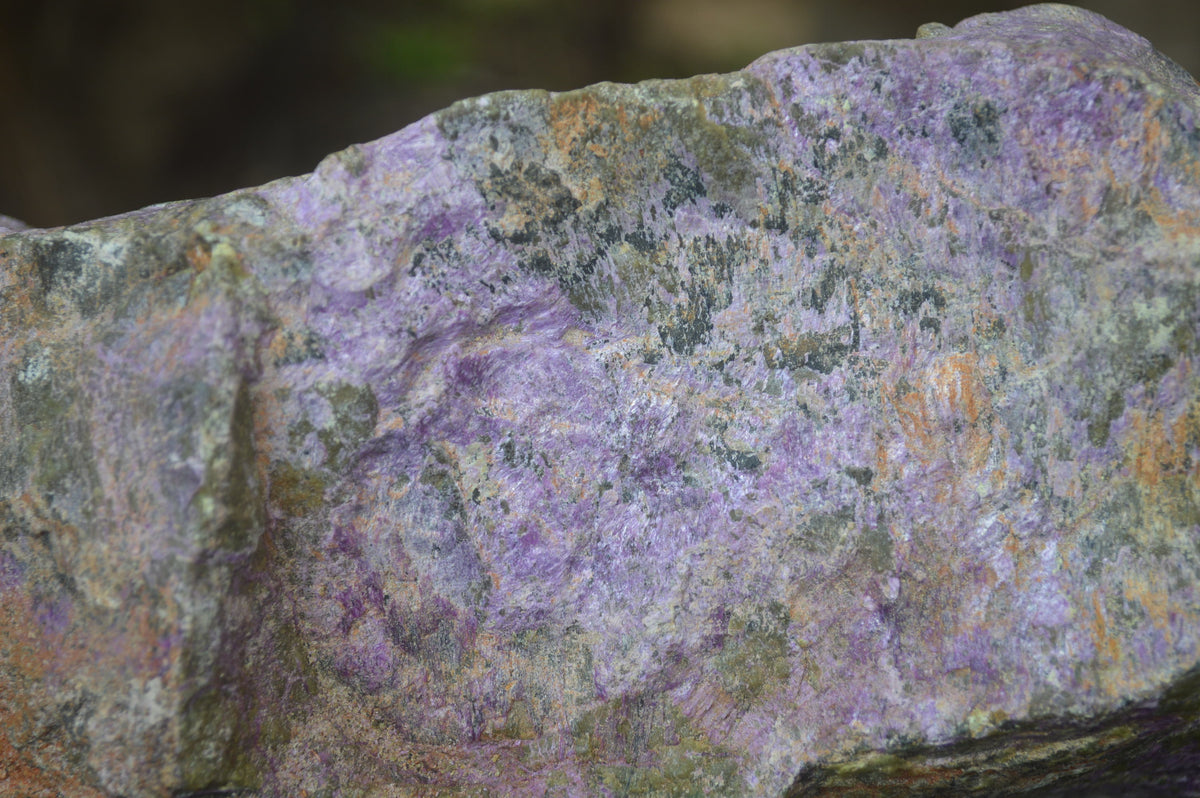 Natural Stichtite Cobbed Specimen x 1 From Barberton, South Africa - Toprock Gemstones and Minerals 