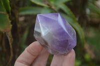Polished Chevron Amethyst Points x 6 From Madagascar - Toprock Gemstones and Minerals 