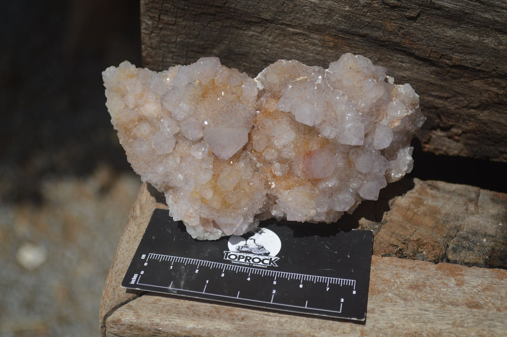 Natural Spirit Quartz Clusters x 3 From Boekenhouthoek, South Africa - Toprock Gemstones and Minerals 