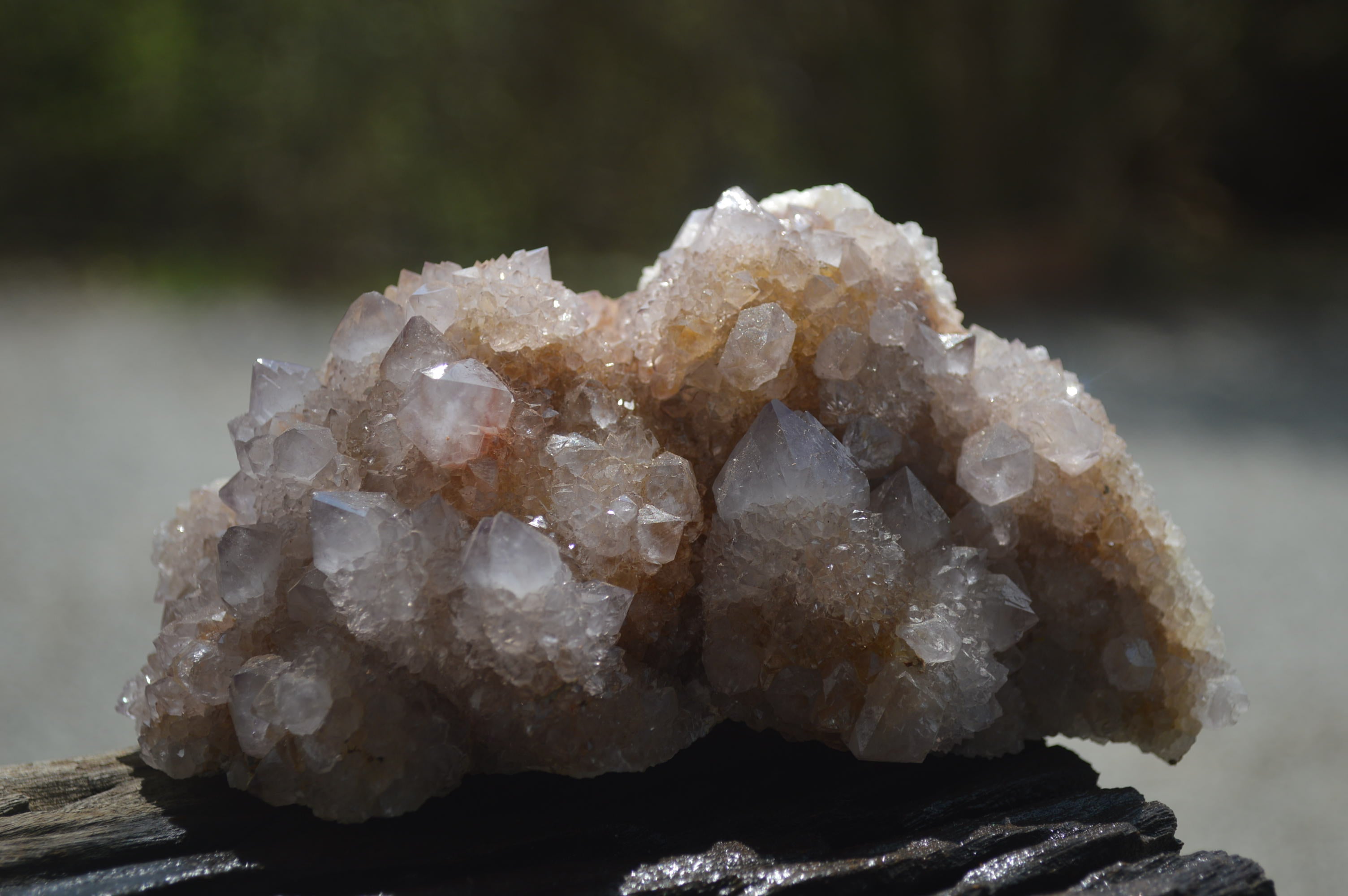 Natural Spirit Quartz Clusters x 3 From Boekenhouthoek, South Africa - Toprock Gemstones and Minerals 