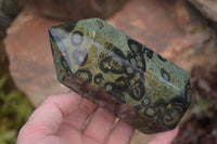 Polished Stromatolite Jasper Points x 3 From Katsepy, Madagascar