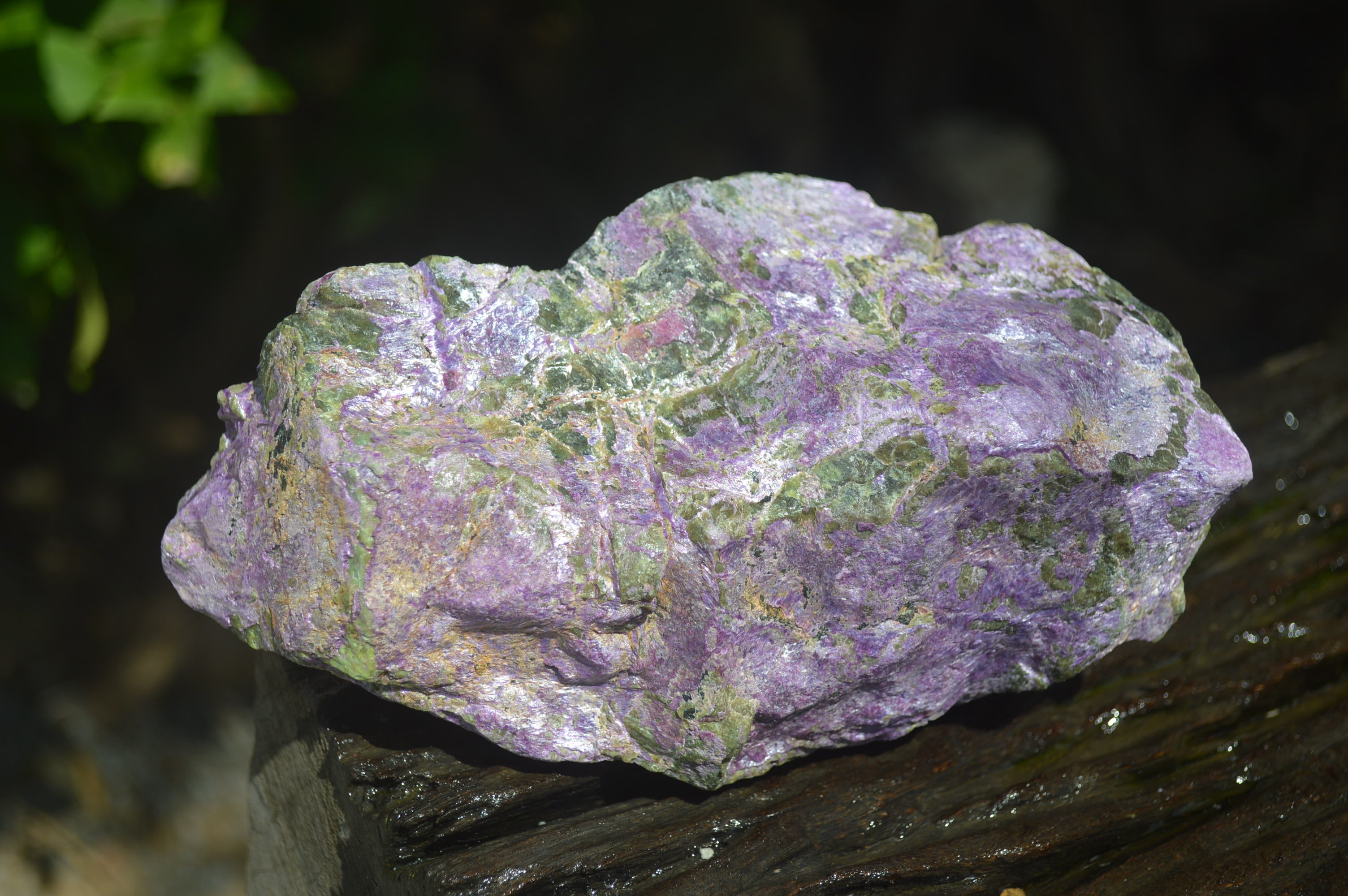 Natural Stichtite Specimens x 2 From Barberton, South Africa - Toprock Gemstones and Minerals 