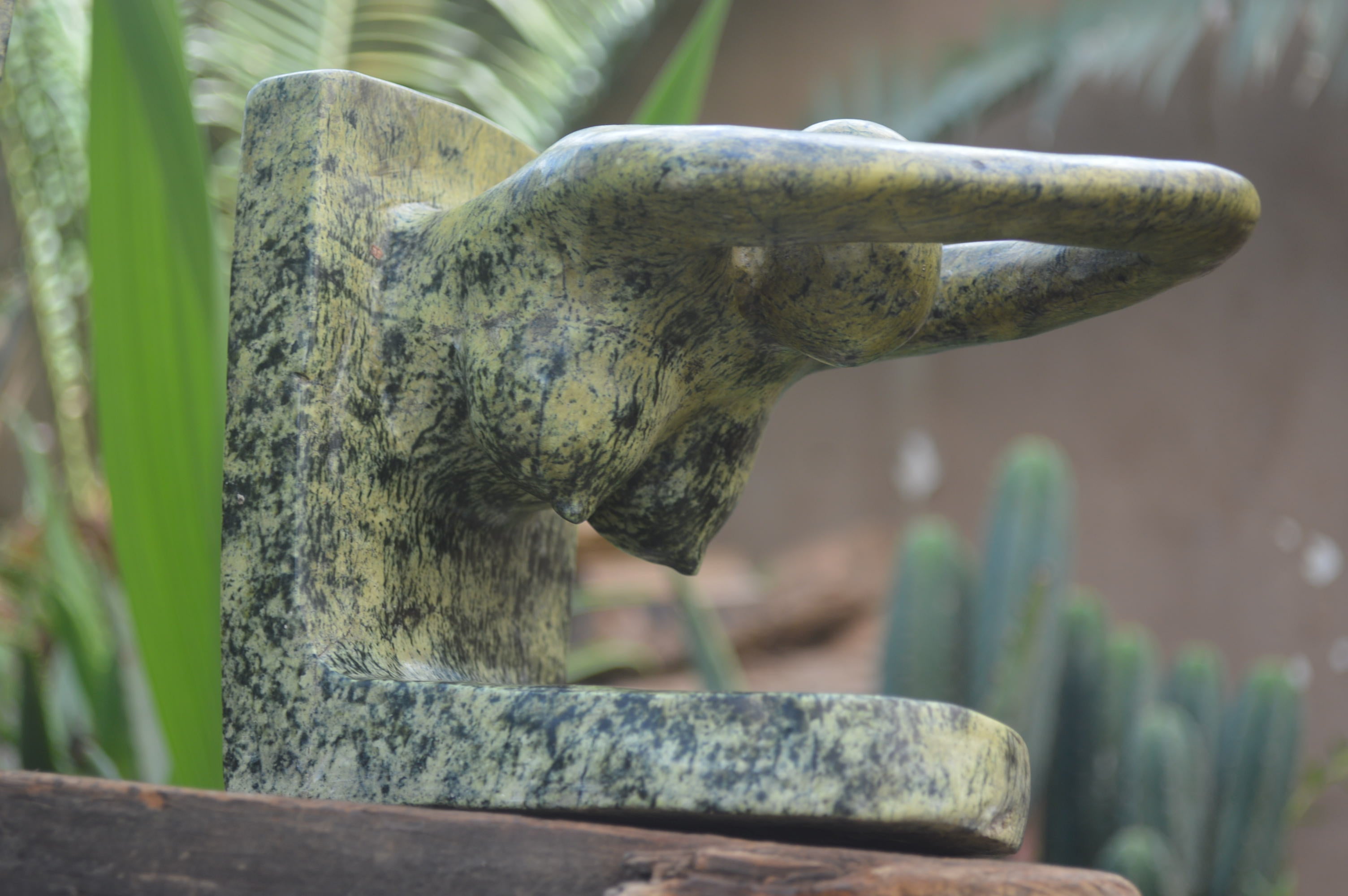 Hand Made Leopard Stone Book Ends x 1 From Zimbabwe - Toprock Gemstones and Minerals 