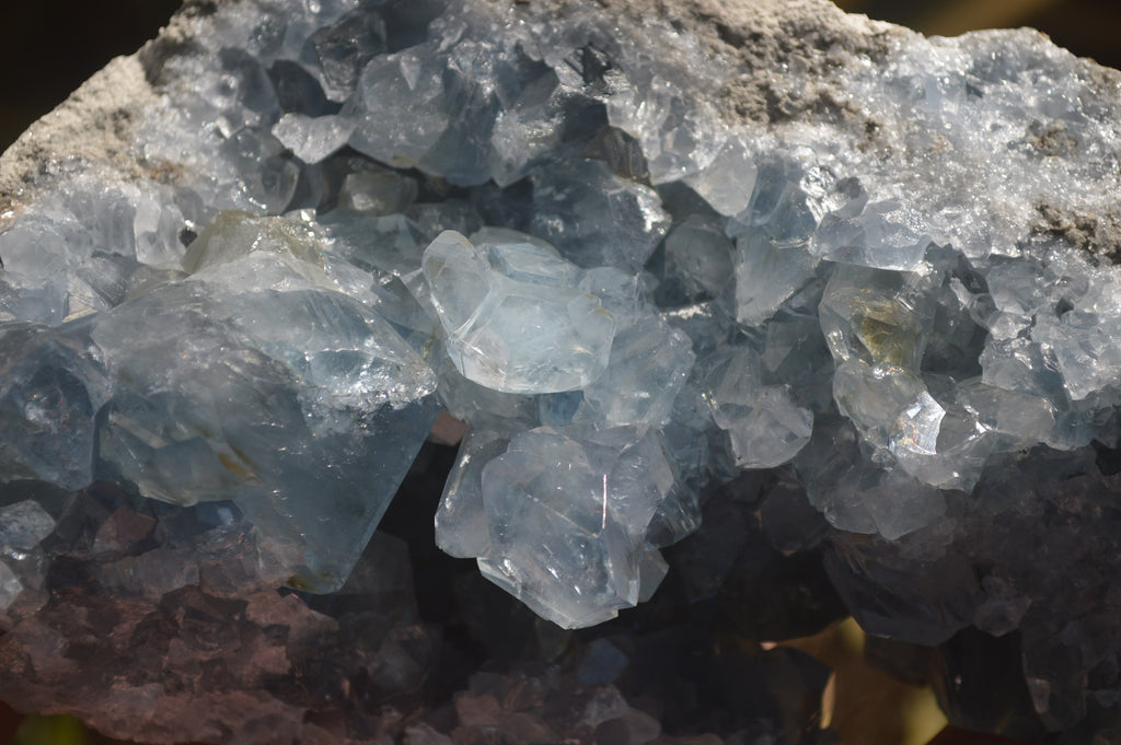 Natural Celestite Specimen x 1 From Sakoany, Madagascar - Toprock Gemstones and Minerals 