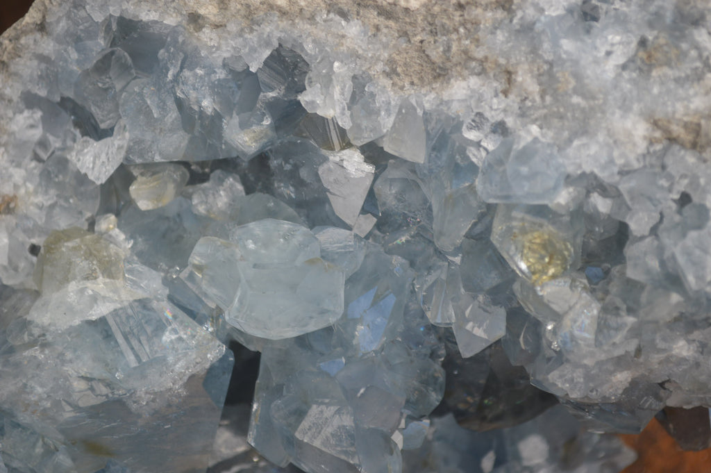 Natural Celestite Specimen x 1 From Sakoany, Madagascar - Toprock Gemstones and Minerals 