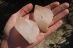 Polished Quartz Crystals x 12 From Madagascar - Toprock Gemstones and Minerals 