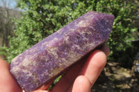 Polished Lepidolite Points x 3 From Madagascar - Toprock Gemstones and Minerals 