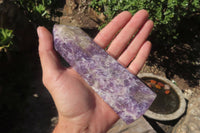 Polished Lepidolite Points x 3 From Madagascar - Toprock Gemstones and Minerals 