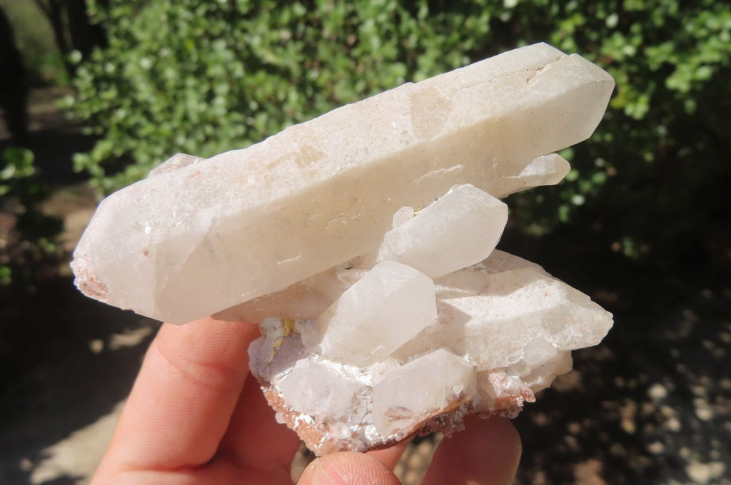 Natural Candle Quartz Clusters x 13 From Antsirabe, Madagascar - Toprock Gemstones and Minerals 