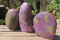 Polished Stichtite Standing Free Forms x 6 From Barberton, South Africa - Toprock Gemstones and Minerals 