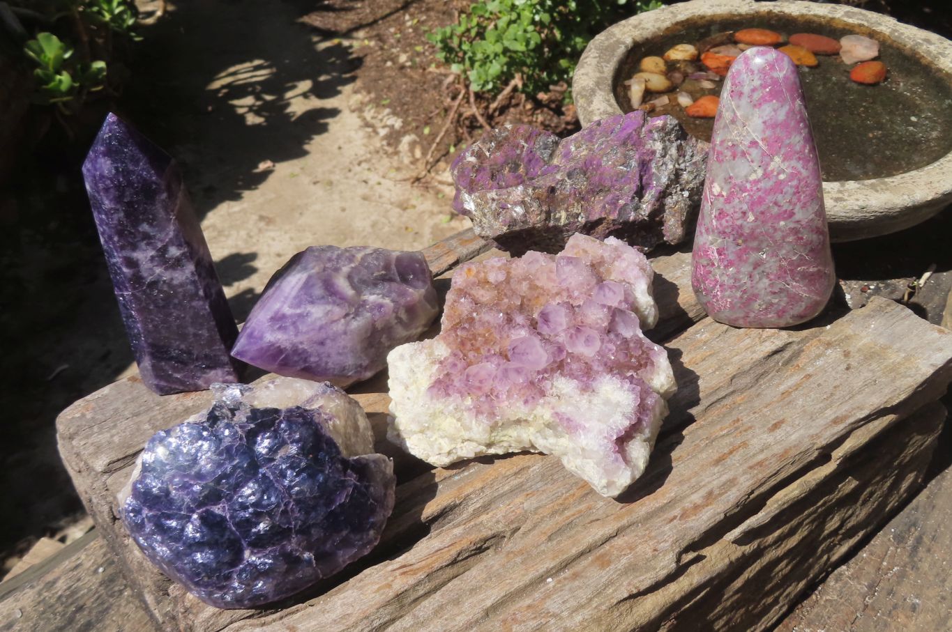 Polished & Natural Assortment Of Retail Items x 6 From Southern Africa - Toprock Gemstones and Minerals 