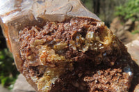 Natural Smokey Quartz With Feldspar Crystal x 1 From Zomba, Malawi - Toprock Gemstones and Minerals 