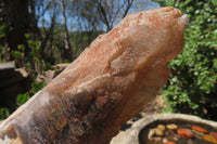Natural Smokey Quartz With Feldspar Crystal x 1 From Zomba, Malawi - Toprock Gemstones and Minerals 