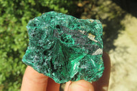 Natural Silky Malachite Specimens x 13 From Kasompe, Congo - Toprock Gemstones and Minerals 
