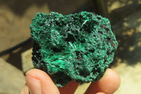 Natural Silky Malachite Specimens x 13 From Kasompe, Congo - Toprock Gemstones and Minerals 