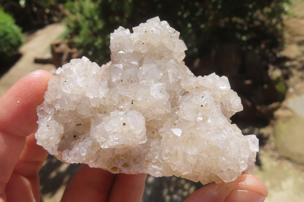 Natural Drusy Mountain Quartz Specimens x 6 From Alberts Mountain, Lesotho - Toprock Gemstones and Minerals 