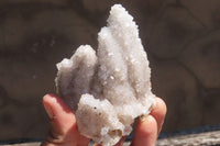 Natural Drusy Mountain Quartz Specimens x 6 From Alberts Mountain, Lesotho - Toprock Gemstones and Minerals 
