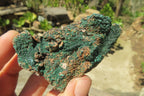 Natural Crystalline Malachite Specimens x 12 From Congo - Toprock Gemstones and Minerals 