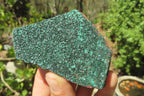 Natural Crystalline Malachite Specimens x 12 From Congo - Toprock Gemstones and Minerals 
