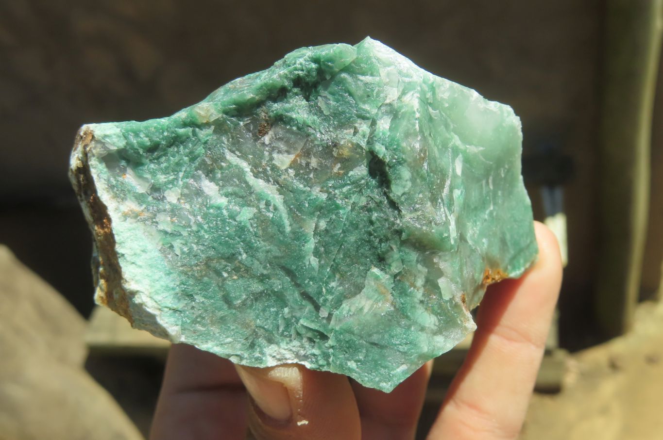 Natural Jade Cobbed Specimens x 12 From Swaziland - Toprock Gemstones and Minerals 