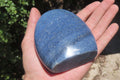 Polished Lazulite Standing Free Forms x 2 From Madagascar - Toprock Gemstones and Minerals 