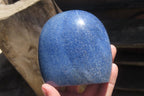 Polished Lazulite Standing Free Forms x 2 From Madagascar - Toprock Gemstones and Minerals 