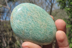 Polished Amazonite Free Forms x 12 From Zimbabwe - Toprock Gemstones and Minerals 