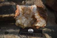 Natural Limonite Quartz Geodes x 4 From Solwezi, Zambia - Toprock Gemstones and Minerals 