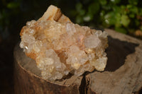 Natural Limonite Quartz Geodes x 4 From Solwezi, Zambia - Toprock Gemstones and Minerals 